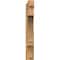 Ekena Millwork Balboa Block Rough Sawn Outlooker, Western Red Cedar, 6"W x 30"D x 42"H OUT06X30X42BOA05RWR - alternate 3
